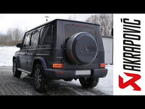 Mercedes G klasa W463A (464) G500 | Wydech Akrapovic Exhaust Evolution Titanium | Wydechowe.pl
