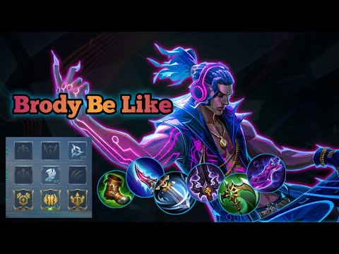 Brody Critical And Attack Speed Build 🤫 | MLBB