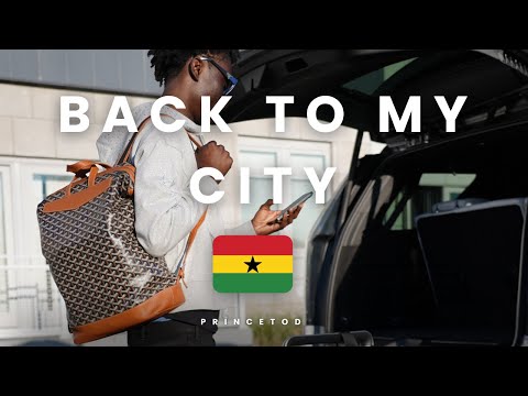 BACK TO MY CITY (GHANA) 🇬🇭 | VLOG