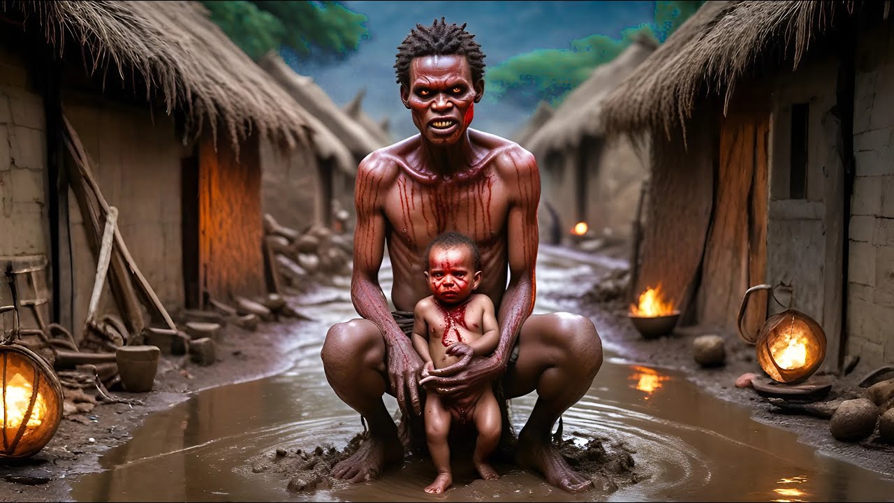 He Eat BABIES When He Wears The STRANGE Mask He Found #Africantales #tales