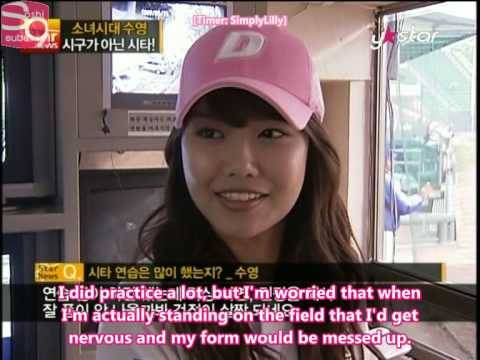 YTN Star News - Dusan vs. Samsung Baseball (Sooyoung Cut) [05.18.09] (en)