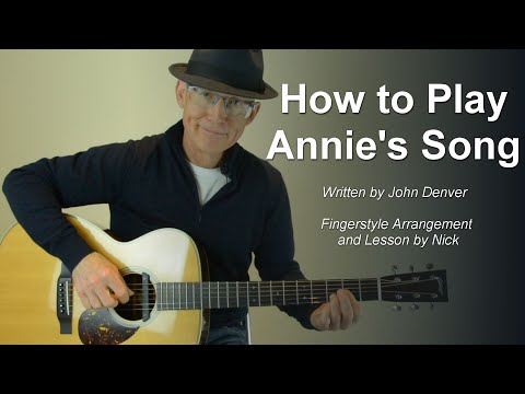 Annie’s Song Guitar Lesson Tutorial with TAB – John Denver