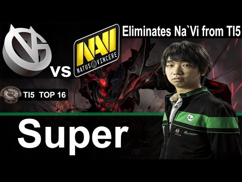 VG Super plays SF [VG Eliminates TI1 Champions Na`Vi from TI5] Dota 2 [TI5 Top16]