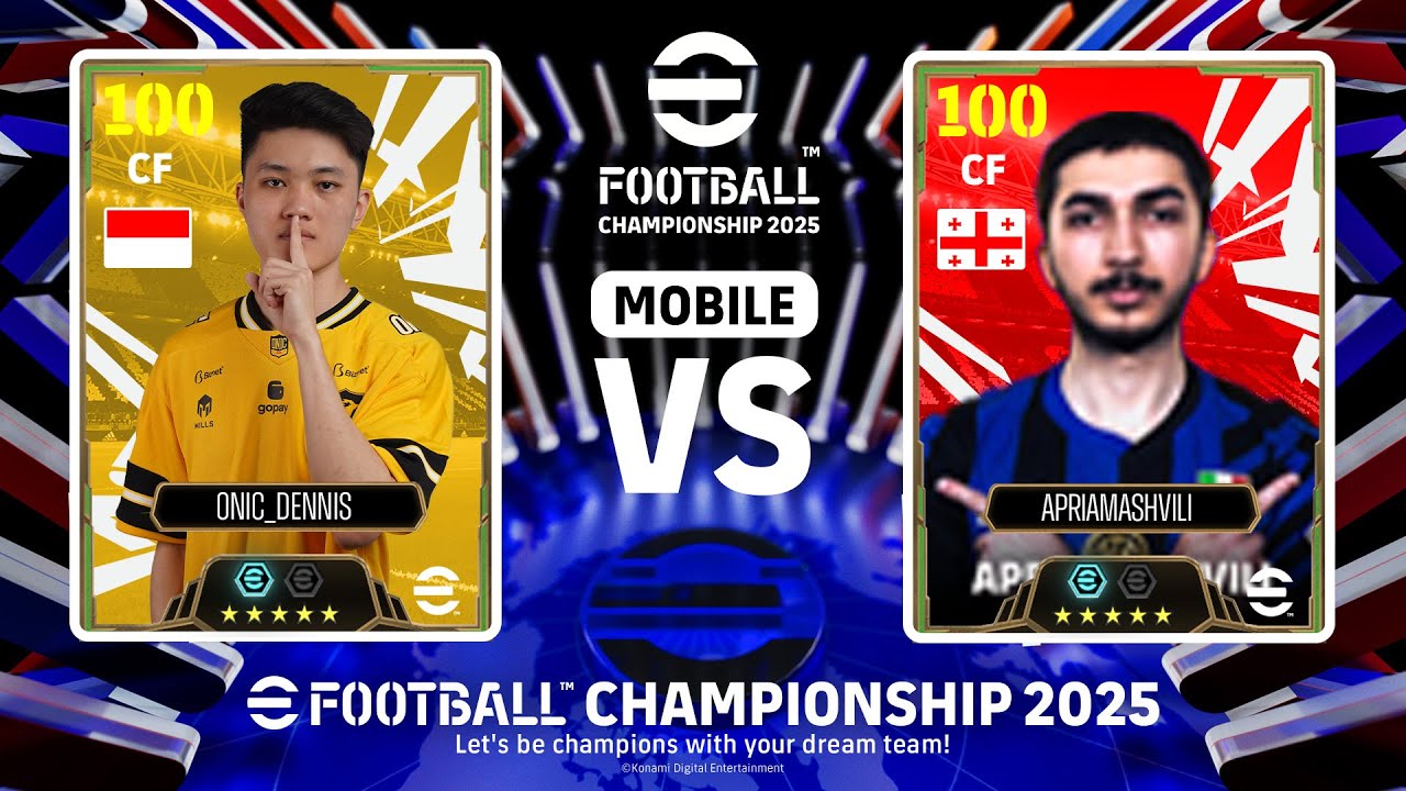 ONIC_Dennis🇮🇩 leaves Apriamashvili🇬🇪 speechless!! | eFootball™ CHAMPIONSHIP 2025 WORLD FINALS!!