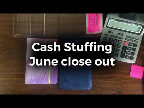 June Cash Stuffing Did I make it?!? -$3,388 lost income Crisis Budget