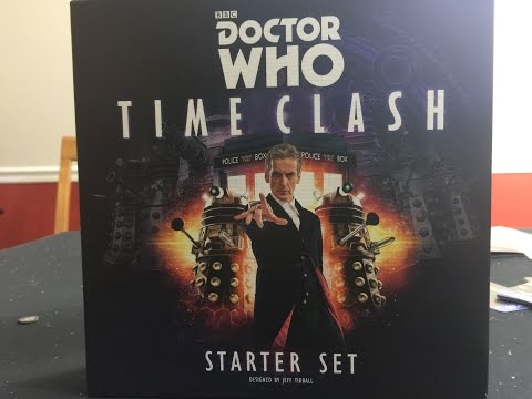 Doctor Who: Time Clash Starter Set Unboxing