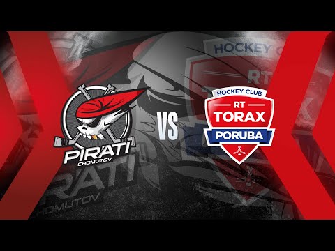 SESTŘIH 5. kolo Maxa ligy: Piráti Chomutov vs HC RT TORAX Poruba 5:1