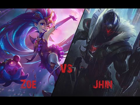 Zoe vs Jhin Bot-Lane 11/0/14