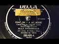 Ella Fitzgerald - Come on a my house - 78 rpm - Decca 288420