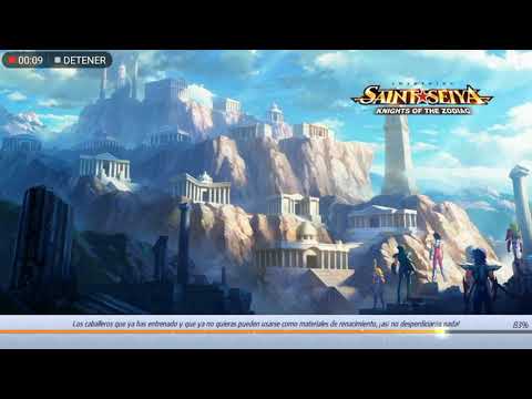 Sala de entrenamiento de armadura(Los sentidos - Shaka)