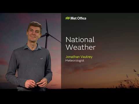 19/02/23 - Remaining unsettled. Windy in north - Evening Weather Forecast UK - Met Office Weather