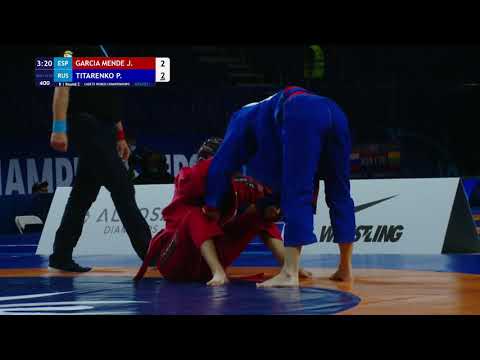 Round 2 Women's GP GI - 56 kg: J. GARCIA MENDE (ESP) v. P. TITARENKO (RUS)