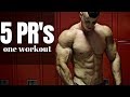 5 PR'S IN A SINGLE WORKOUT!!?