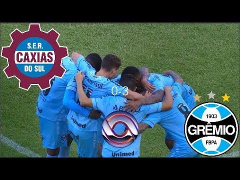 Gols - Caxias 0 x 3 Grêmio - Gauchão 2019