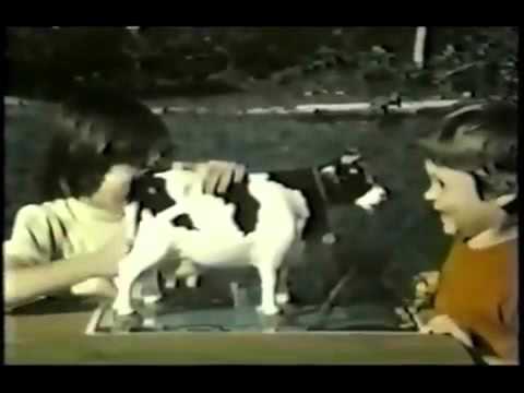 1970's milking cow toy