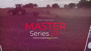 X-образна дискова брана "Master", прикачна