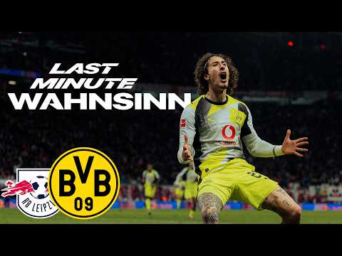Krasse Nachspielzeit und Tor-Premiere | Leipzig – BVB | Highlights