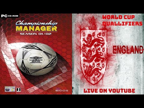 [CM01/02] Ep.1 - World Cup Qualifiers 2002 (England)