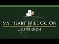 Celine Dion - My Heart Will Go On - LOWER Key (Piano Karaoke) Celine Dion - My Heart Will Go On - LOWER Key (Piano Karaoke)