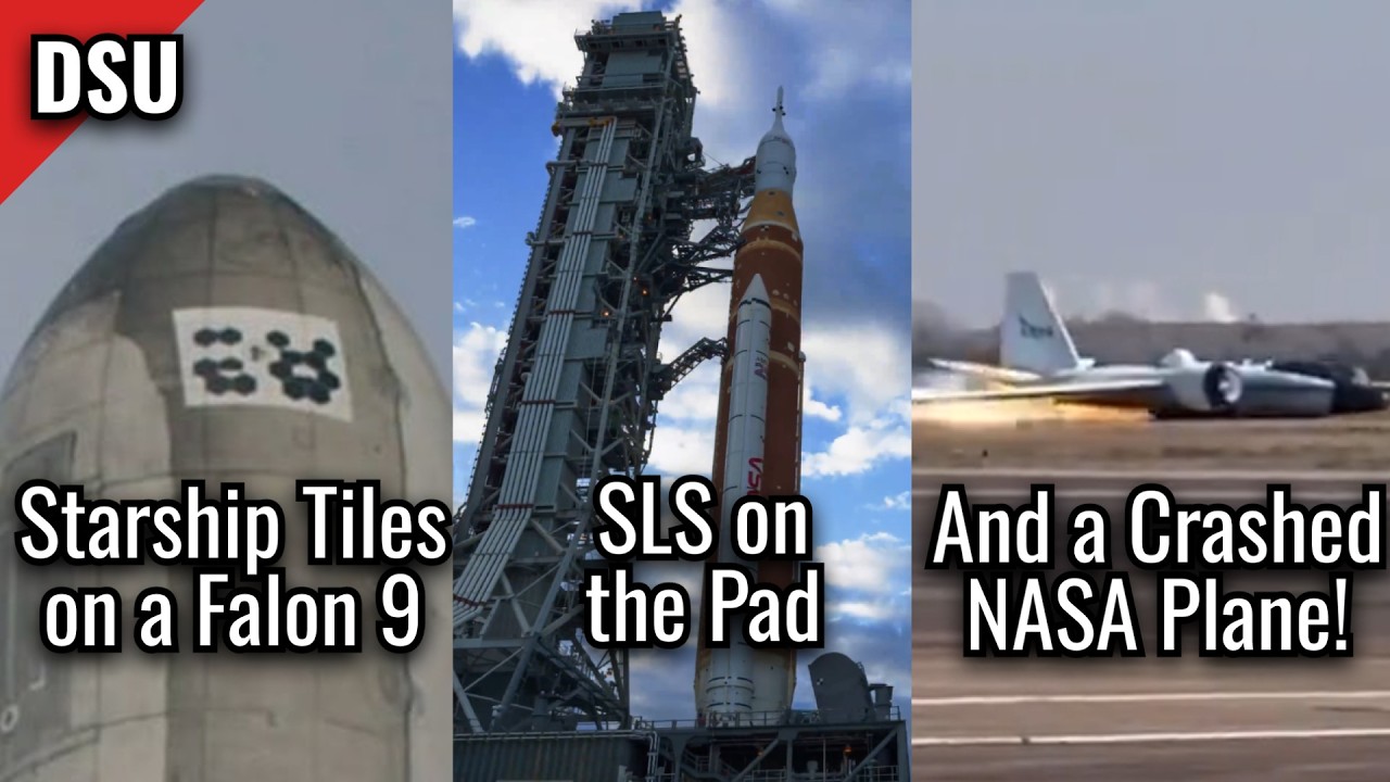 Starship Heat Shield Surprises, NASA's Bad Landing, Blue Origin's Terawave - Deep Space Updates