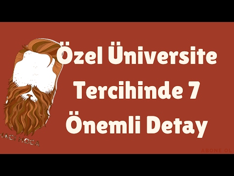 Özel Üniversite Seçerken Mutlaka Dikkat Edilmesi Gereken 7 Detay