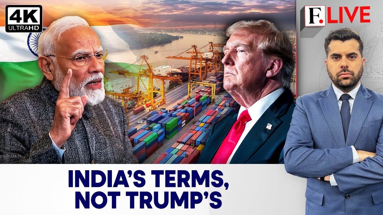 India Pushes Back on US Trade Pressure, Waits for a Better Deal | Firstpost Live | 4K