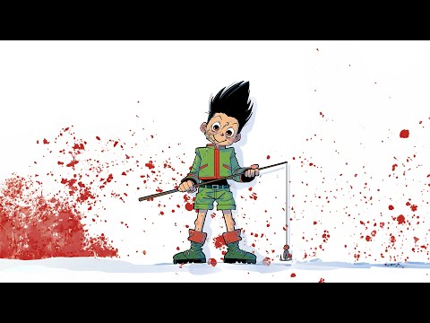 The Hunt Begins: The Hunter and His Wire Blade (SPEED ART)