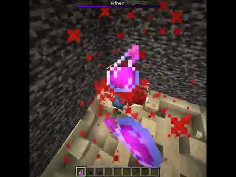 Dragon Dude - Killing wither with healing potion #minecraft #shorts
