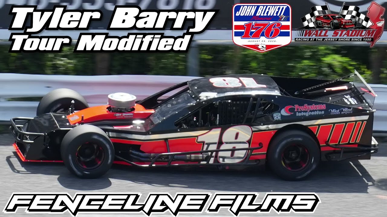 Tyler Barry Tour Modified Wall Stadium John Blewett III Memorial