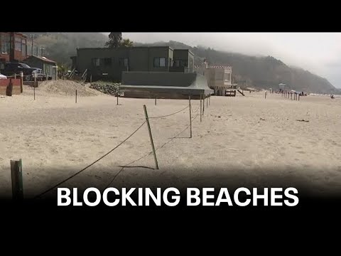 Beach homeowners face complaint that fences may violate public beach access | KTVU