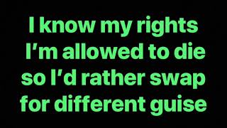 Strangeland-Green day with lyrics