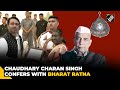 President Confers Bharat Ratna On Former PM Chaudhary Charan Singh