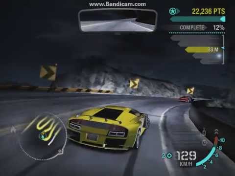 NFS Carbon canyon Murcielago vs Darius full 2 rounds