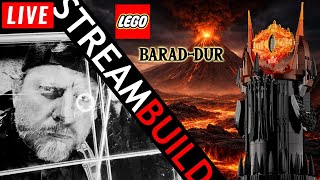 🔴 Building LEGO The Lord of the Rings Barad-dûr (10333) Live! - Part 3