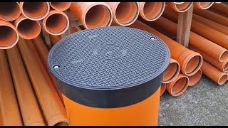 Poklop plast 400mm do 7,5 t