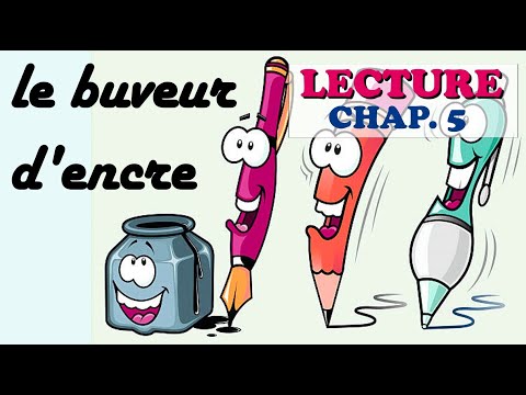 Le buveur d'encre - LECTURE CHAPITRE 5 - CE2, CM1 et CM2 - Roman Fantastique
