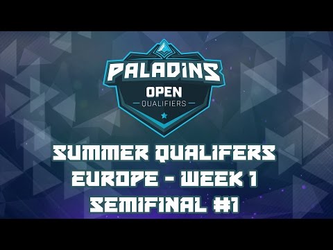 Paladins Summer Qualifiers 2017 Week 1 EU: Semifinals (District 69 vs. Wolves Esports)