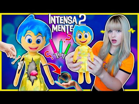 🟡 ABRÍ la MUÑECA de ALEGRÍA de Intensamente 2!! 😱💀 *Encontré algo HORRIBLE en su cabeza*