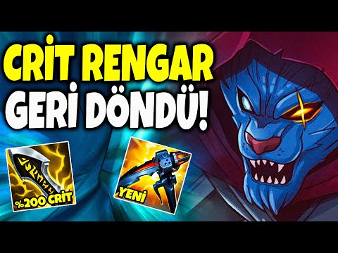 YENİ SEZON'da CRİT RENGAR HER ŞEYE TEK ATIYOR | ZENKA