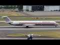 American Airlines McDonnell Douglas MD-83 [N9406W] takeoff from PDX