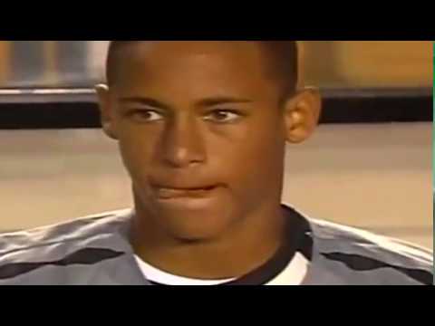 Estreia do Neymar jr há 10 anos atrás como profissional no Santos