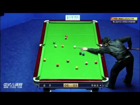 Gareth Potts vs Li Hewen (2014 Chinese 8 Ball Masters) - Part 3