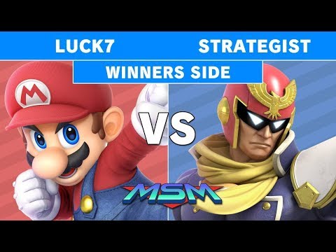 MSM 210 - Luck7 (Captain Falcon) Vs Strategist (Mario) Winners Pools - Smash Ultimate