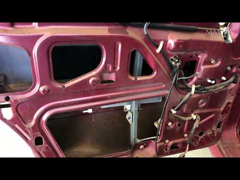 W124 rear window regulators - early warning signs of failure
