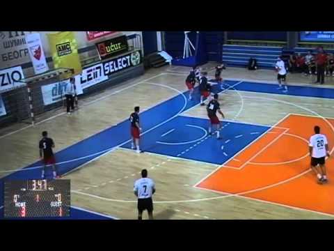 17.10.2015. RK Crvena Zvezda - RK Rudar - 1. poluvreme / SRLS 5. kolo