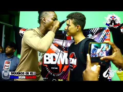 Yenky one Vs Exodo Lirical  Batalla De Exhibicion BDM ( Calentamiento)