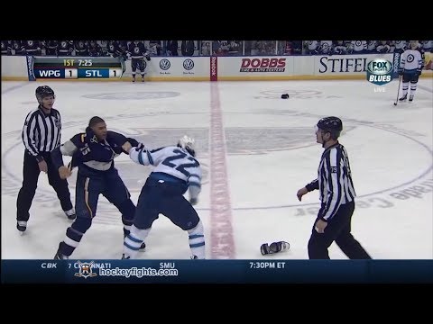 Chris Thorburn vs Ryan Reaves