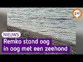 Remko stond oog in oog met een zeehond