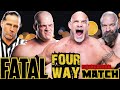FULL MATCH Triple H Vs Goldberg Vs Shawn Michaels Vs Kane WWE Fatal 4 Way EXTREME RULES Wwe