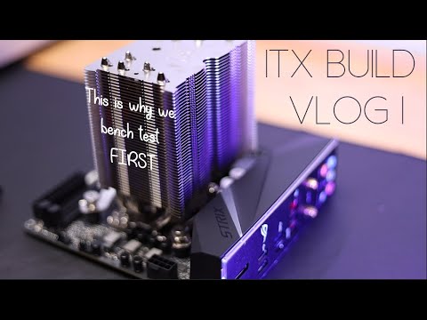 Mini ITX Ncase M1 build, Build Vlog 1